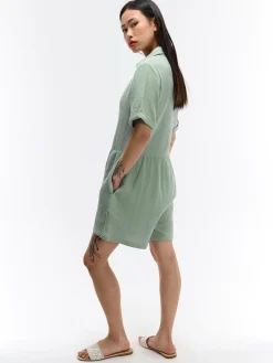 GATE Krótki kombinezon| Spodnie·Kombinezon ☀️