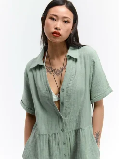 GATE Krótki kombinezon| Spodnie·Kombinezon ☀️