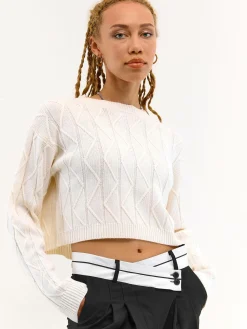 GATE Krótki sweterek| Swetry I Bluzy·Swetry