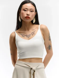 GATE Krótki top bez rękawów| Koszulki I Topy·Podkoszulki ☀️|Koszulki I Topy·Topy