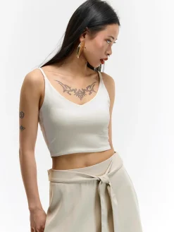 GATE Krótki top bez rękawów| Koszulki I Topy·Podkoszulki ☀️|Koszulki I Topy·Topy