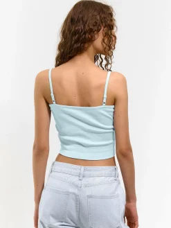 GATE Krótki top bez rękawów| Koszulki I Topy·Podkoszulki ☀️|Koszulki I Topy·Crop Top ☀️