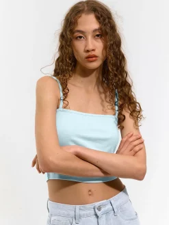 GATE Krótki top bez rękawów| Koszulki I Topy·Podkoszulki ☀️|Koszulki I Topy·Crop Top ☀️