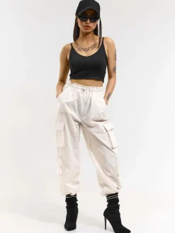 GATE Krótki top bez rękawów| Koszulki I Topy·Podkoszulki ☀️|Koszulki I Topy·Crop Top ☀️