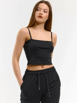 GATE Krótki top bez rękawów| Koszulki I Topy·Podkoszulki ☀️|Koszulki I Topy·Crop Top ☀️