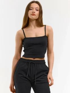 GATE Krótki top bez rękawów| Koszulki I Topy·Podkoszulki ☀️|Koszulki I Topy·Crop Top ☀️