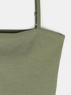 GATE Krótki top bez rękawów| Koszulki I Topy·Podkoszulki ☀️|Koszulki I Topy·Crop Top ☀️