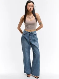 GATE Krótki top bez rękawów| Koszulki I Topy·Topy|Koszulki I Topy·Podkoszulki ☀️