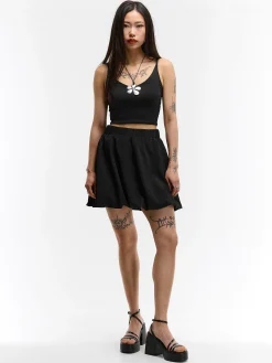 GATE Krótki top bez rękawów| Koszulki I Topy·Topy|Koszulki I Topy·Podkoszulki ☀️