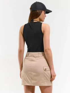 GATE Krótki top bez rękawów z nadrukiem| Koszulki I Topy·Podkoszulki ☀️