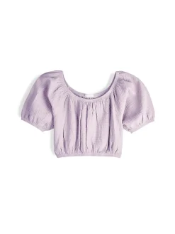 GATE Krótki top z bawełny| Koszulki I Topy·Topy|Koszulki I Topy·Crop Top ☀️