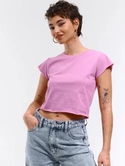 GATE Krótki top z bawełny| Koszulki I Topy·Topy|Koszulki I Topy·Crop Top ☀️