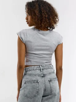 GATE Krótki top z bawełny| Koszulki I Topy·Topy|Koszulki I Topy·Crop Top ☀️