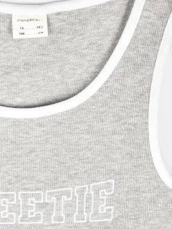 GATE Krótki top z haftem|Dzieci Dziewczynki·Koszulki I Topy