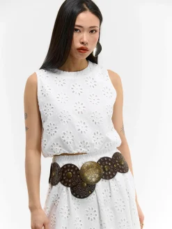 GATE Krótki top z madery| Koszulki I Topy·Topy|Koszulki I Topy·Crop Top ☀️