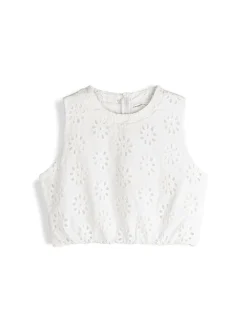 GATE Krótki top z madery| Koszulki I Topy·Topy|Koszulki I Topy·Crop Top ☀️