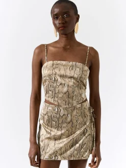 GATE Krótki top z nadrukiem| Koszulki I Topy·Topy|Koszulki I Topy·Crop Top ☀️