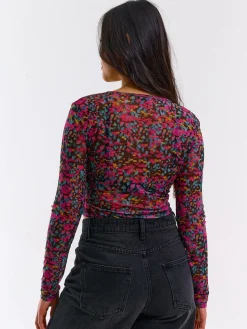 GATE Krótki top z siateczki| Koszulki I Topy·Topy|Koszulki I Topy·Crop Top ☀️