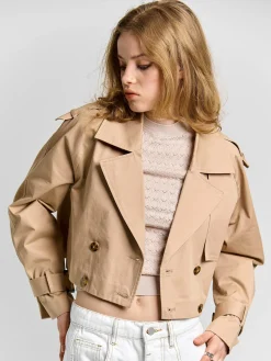 GATE Krótki trencz| Kurtki I Płaszcze·Płaszcze|Kurtki I Płaszcze·Trencz