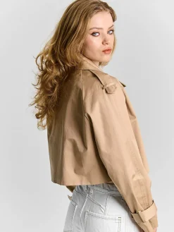 GATE Krótki trencz| Kurtki I Płaszcze·Płaszcze|Kurtki I Płaszcze·Trencz