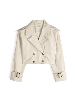 GATE Krótki trencz| Kurtki I Płaszcze·Płaszcze|Kurtki I Płaszcze·Trencz