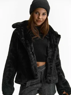 GATE Krótkie futerko|Dzieci Dziewczynki·Kurtki I Płaszcze