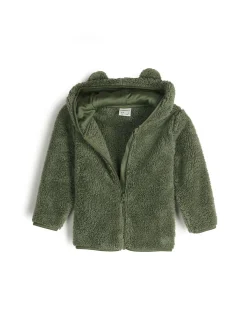 GATE Kudłata bluza zapinana na zamek|Dzieci Baby