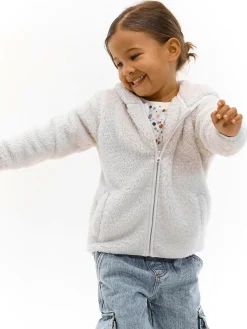 GATE Kudłata bluza zapinana na zamek|Dzieci Dziewczynki·Bluzki