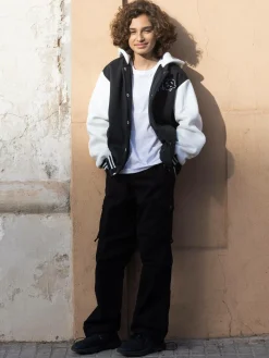 GATE Kurtka baseballowa z kapturem|Dzieci Chłopcy·Kurtki I Płaszcze|Chłopcy·Bluzki