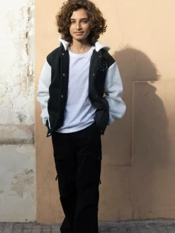 GATE Kurtka baseballowa z kapturem|Dzieci Chłopcy·Kurtki I Płaszcze|Chłopcy·Bluzki