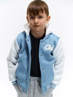 GATE Kurtka baseballowa z kapturem|Dzieci Chłopcy·Kurtki I Płaszcze