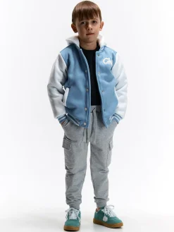 GATE Kurtka baseballowa z kapturem|Dzieci Chłopcy·Kurtki I Płaszcze