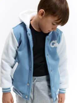 GATE Kurtka baseballowa z kapturem|Dzieci Chłopcy·Kurtki I Płaszcze