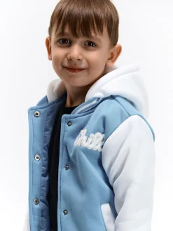 GATE Kurtka baseballowa z kapturem|Dzieci Chłopcy·Kurtki I Płaszcze