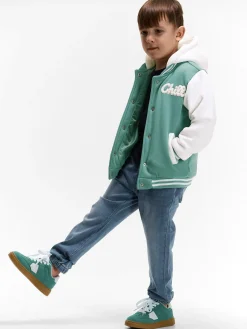 GATE Kurtka baseballowa z kapturem|Dzieci Chłopcy·Kurtki I Płaszcze|Chłopcy·Bluzki