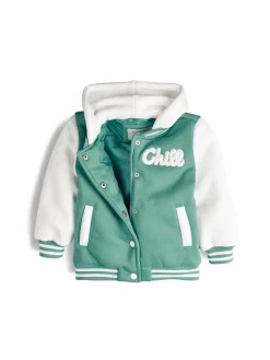 GATE Kurtka baseballowa z kapturem|Dzieci Chłopcy·Kurtki I Płaszcze|Chłopcy·Bluzki