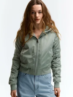 GATE Kurtka bomberka z kapturem| Kurtki I Płaszcze·Kurtki Przejściowe|Kurtki I Płaszcze·Bomber