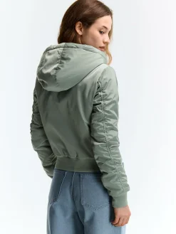 GATE Kurtka bomberka z kapturem| Kurtki I Płaszcze·Kurtki Przejściowe|Kurtki I Płaszcze·Bomber