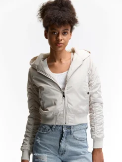 GATE Kurtka bomberka z kapturem| Kurtki I Płaszcze·Kurtki Przejściowe|Kurtki I Płaszcze·Bomber