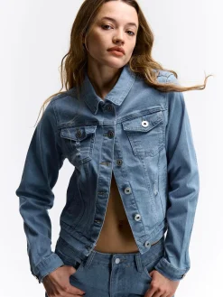 GATE Kurtka denimowa| Kurtki I Płaszcze·Kurtki Przejściowe