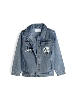 GATE Kurtka dżinsowa z nadrukiem|Dzieci Chłopcy·Kurtki I Płaszcze