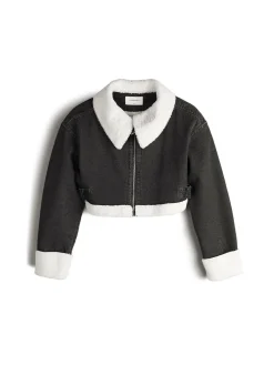 GATE Kurtka jeansowa z podszewką| Kurtki I Płaszcze·Kurtki Przejściowe