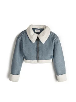 GATE Kurtka jeansowa z podszewką| Kurtki I Płaszcze·Kurtki Przejściowe