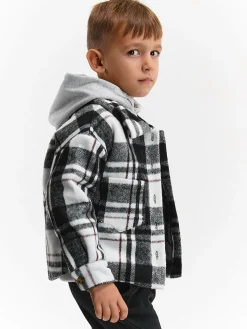GATE Kurtka koszulowa w kratę|Dzieci Chłopcy·Kurtki I Płaszcze