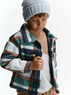 GATE Kurtka koszulowa w kratę|Dzieci Chłopcy·Kurtki I Płaszcze