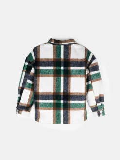 GATE Kurtka koszulowa w kratę|Dzieci Chłopcy·Kurtki I Płaszcze