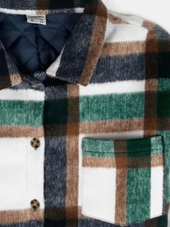 GATE Kurtka koszulowa w kratę|Dzieci Chłopcy·Kurtki I Płaszcze