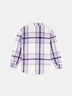 GATE Kurtka koszulowa w kratę|Dzieci Dziewczynki·Kurtki I Płaszcze