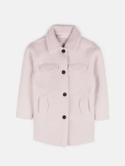 GATE Kurtka oversize z pluszowym wzorem| Kurtki I Płaszcze·Kurtki Przejściowe