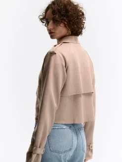 GATE Kurtka przejściowa wykonana z imitacji zamszu| Kurtki I Płaszcze·Kurtki Przejściowe